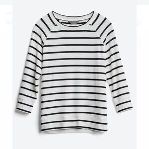 MIX BY 41 HAWTHORN Arnold Three Quarter Sleeve Raglan Knit Top size M